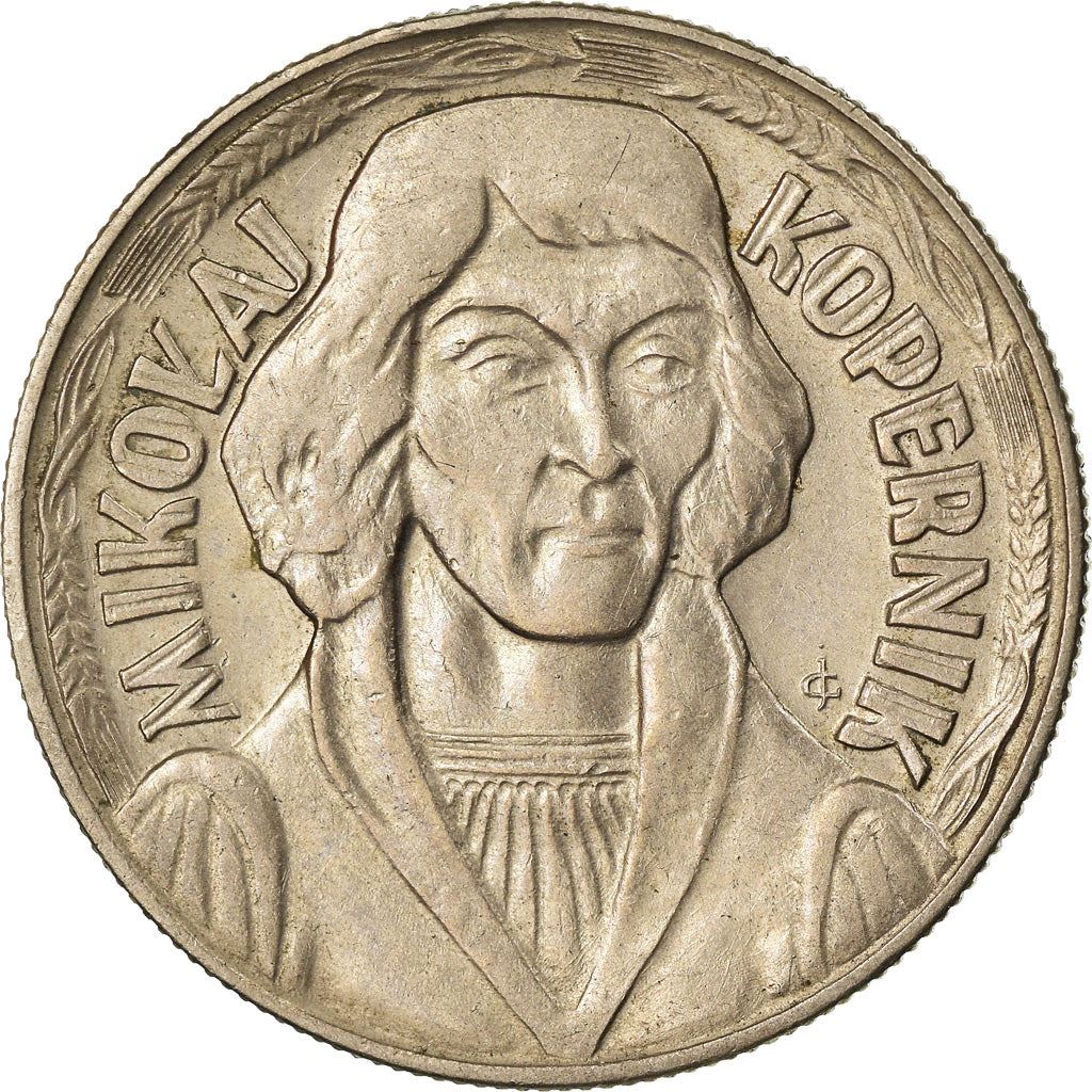 Poland | 10 Złotych | Mikołaj Kopernik | Eagle | KM51a | 1967 - 1969