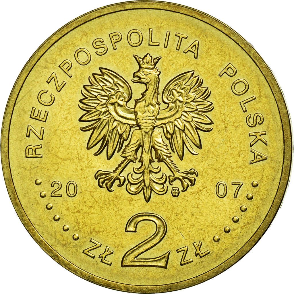 Poland | 2 Złote Coin | Breaking Enigma Codes | Eagle | KM586 | 2007