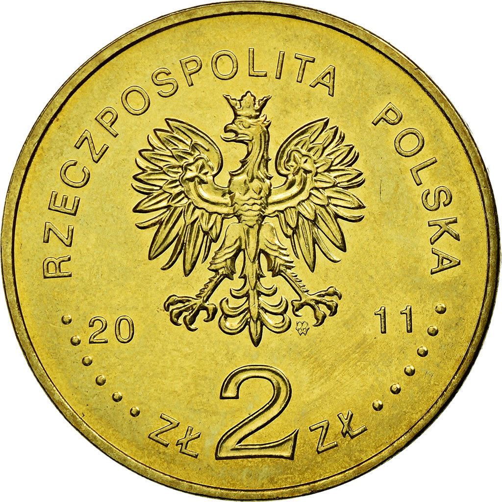 Poland | 2 Złote Coin | Paulines Monastery | Chutch | Eagle | KM805 | 2011