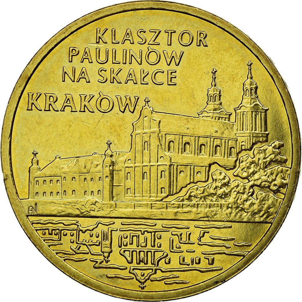 Poland | 2 Złote Coin | Paulines Monastery | Chutch | Eagle | KM805 | 2011