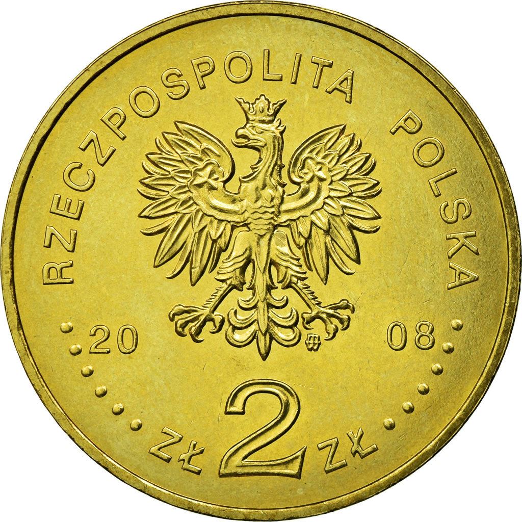 Poland | 2 Złote Coin | Warsaw Ghetto Uprising | Małka Zdrojewicz | KM633 | 2008