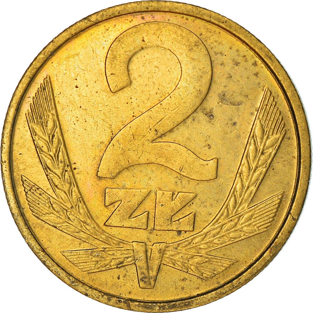 Poland | 2 Złote | Eagle | KM80.1 | 1975 - 1985