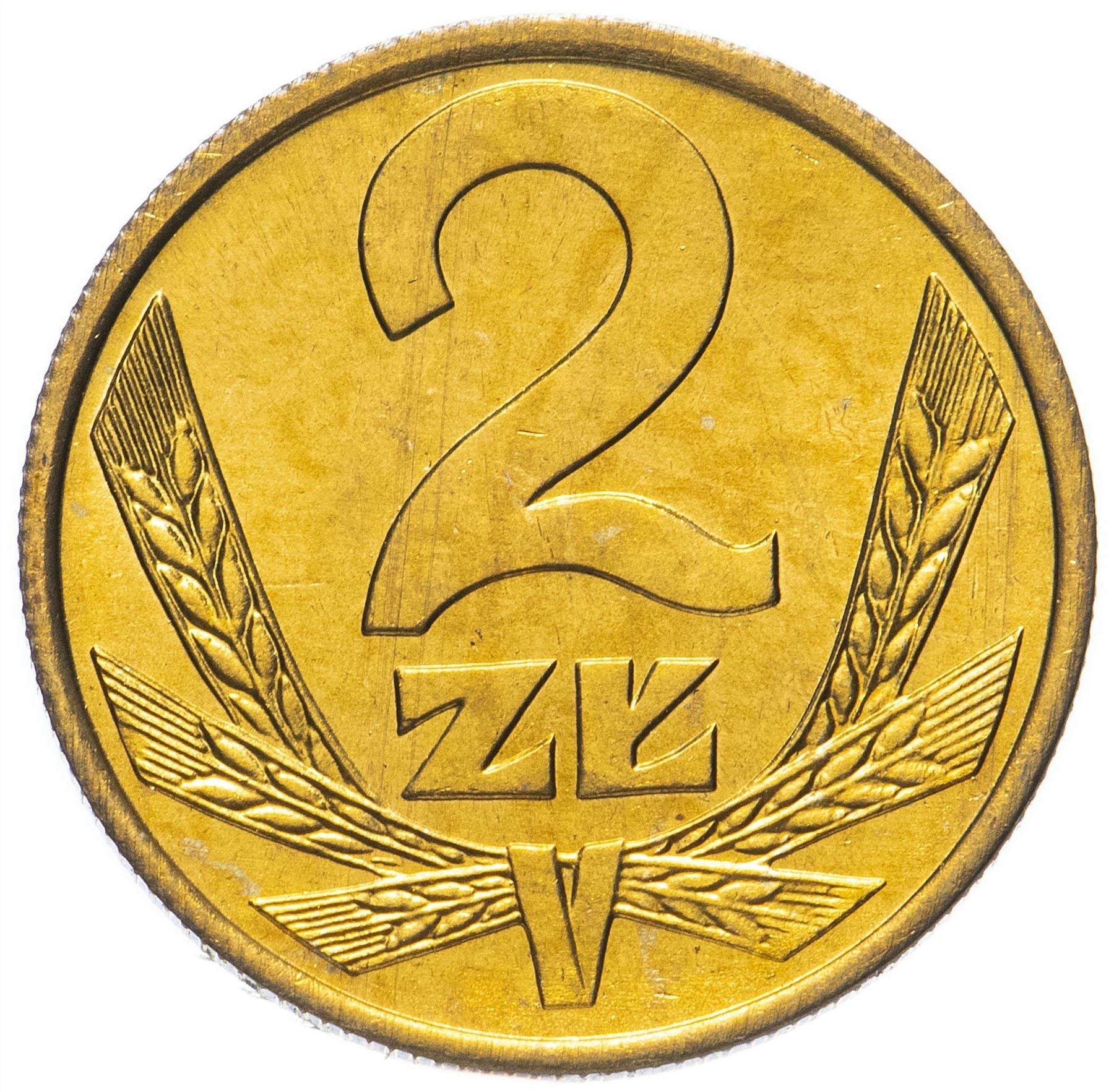 Poland | 2 Złote | Eagle | KM80.2 | 1986 - 1988