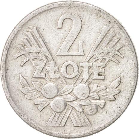 Poland | 2 Złote | Eagle | Wheat | Fruit | KM46 | 1958 - 1974