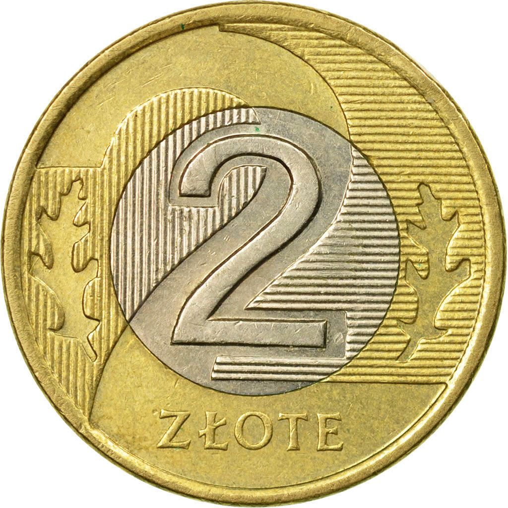 Poland | 2 Złote | Oak Leaves | Eagle | KM283 | 1994 - 2021