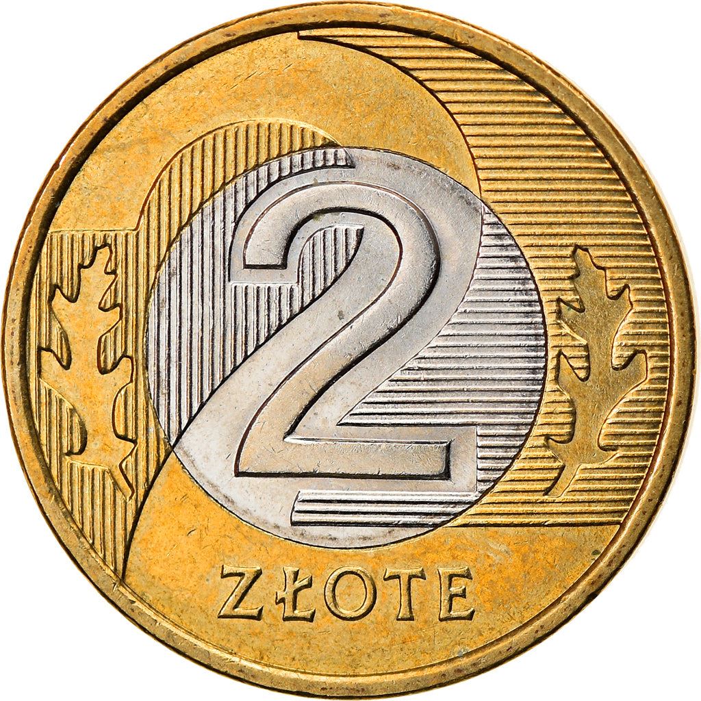 Poland | 2 Złote | Oak Leaves | Eagle | KM283 | 1994 - 2021