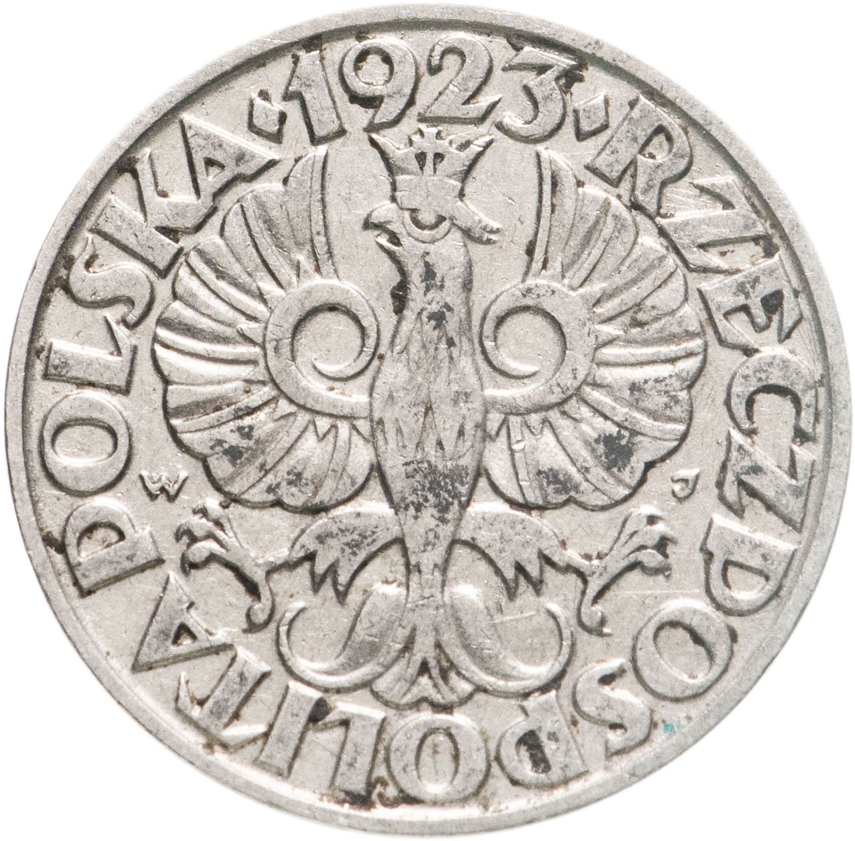 Poland | 20 Groszy Coin | Eagle | KM12 | 1923