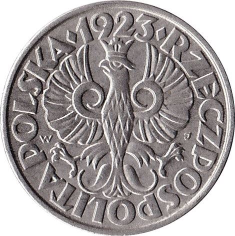 Poland | 20 Groszy Coin | Eagle | KM12 | 1923