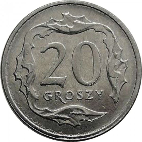 Poland | 20 Groszy Coin | Magnetic | Y:972C | 2019 - 2024