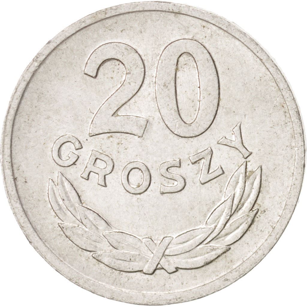 Poland | 20 Groszy | Eagle | KMA47 | 1957 - 1985