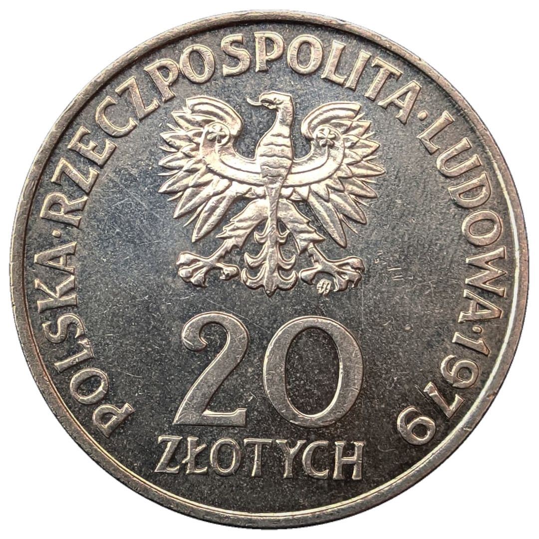 Poland | 20 Zlotych Coin | International Child Year | Eagle | KM99 | 1979