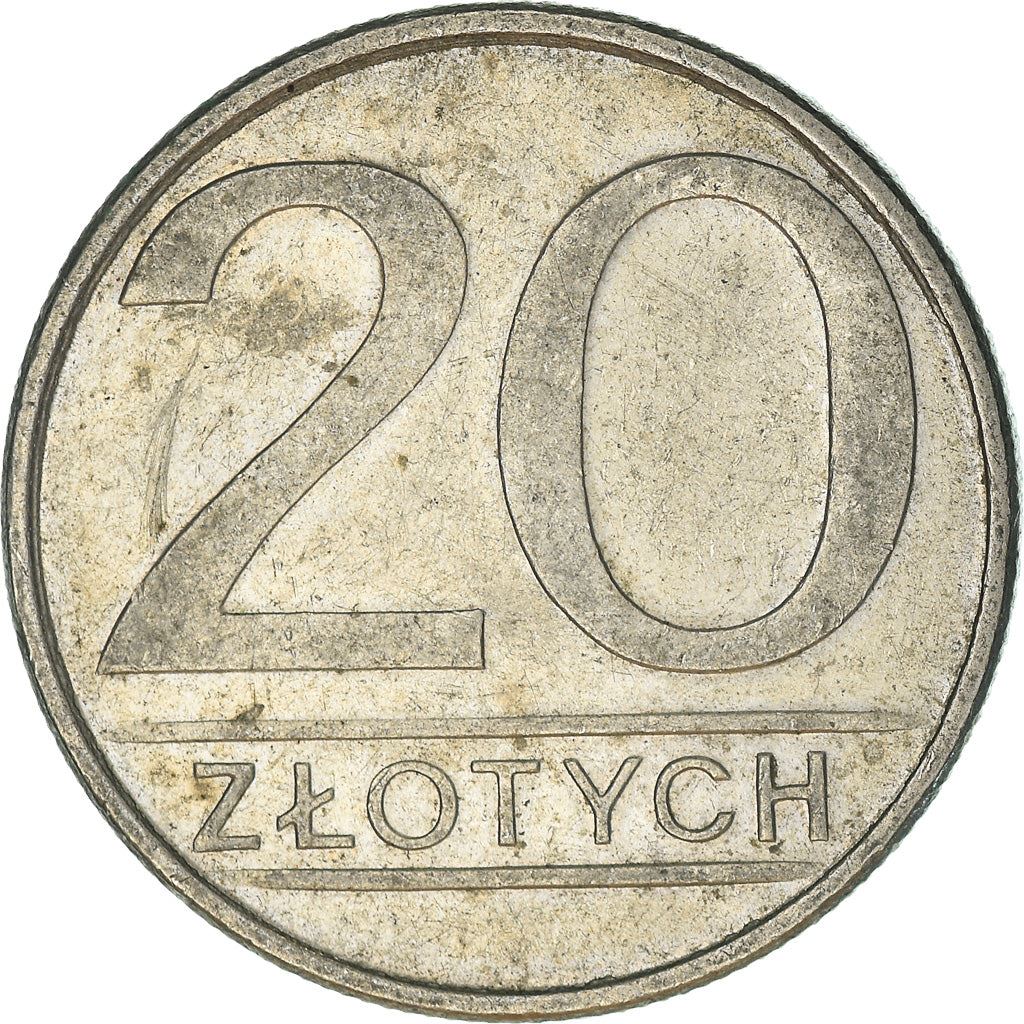 Poland | 20 Złotych | Eagle | KM153.1 | 1984 - 1988