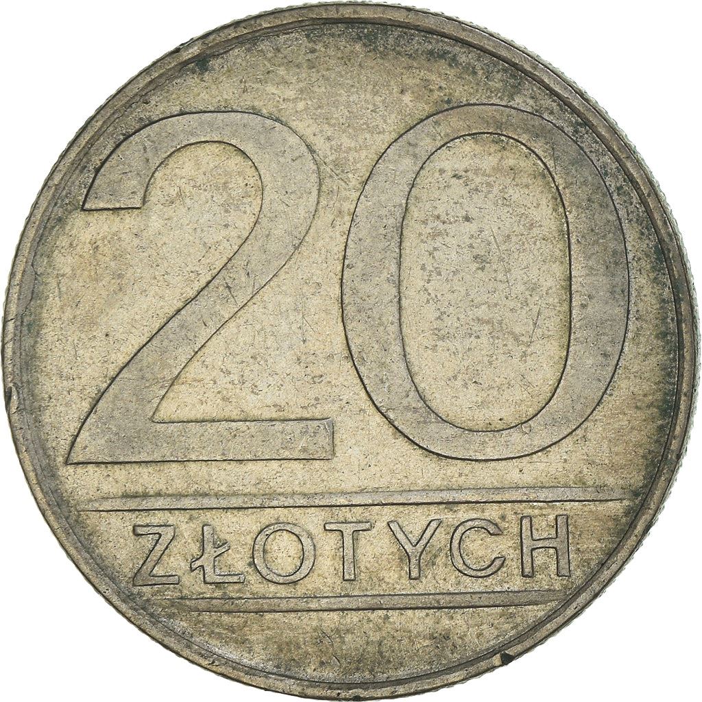 Poland | 20 Złotych | Eagle | KM153.1 | 1984 - 1988