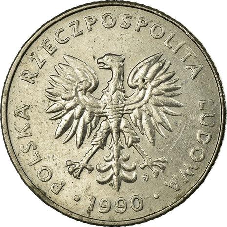 Poland | 20 Złotych | Eagle | KM153.2 | 1989 - 1990