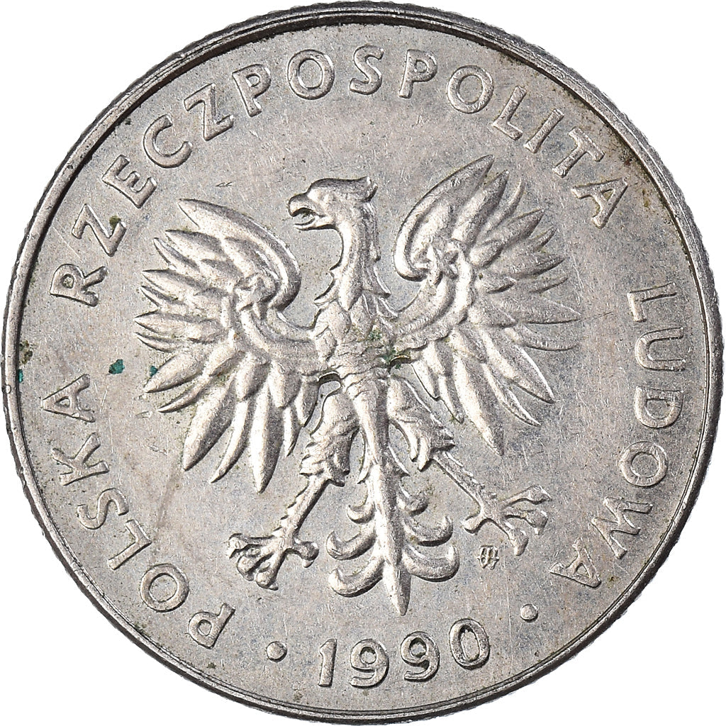 Poland | 20 Złotych | Eagle | KM153.2 | 1989 - 1990