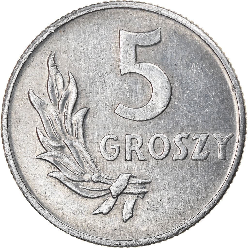 Poland | 5 Groszy Coin | Eagle | KM41a | 1949