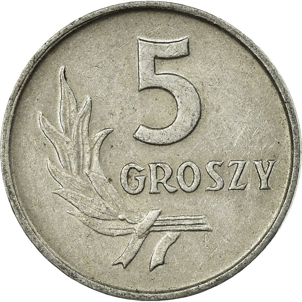 Poland | 5 Groszy | Eagle | KMA46 | 1958 - 1972