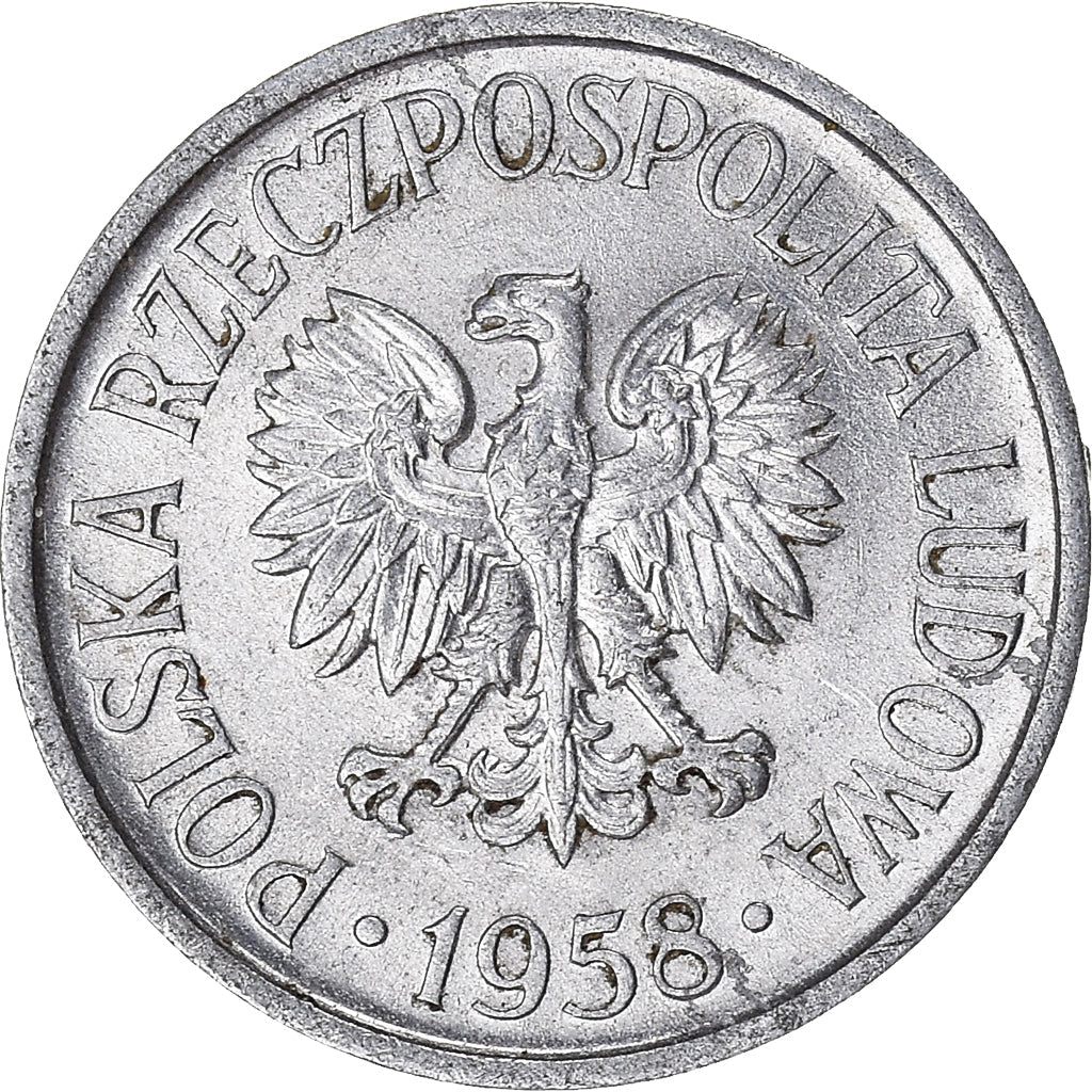 Poland | 5 Groszy | Eagle | KMA46 | 1958 - 1972