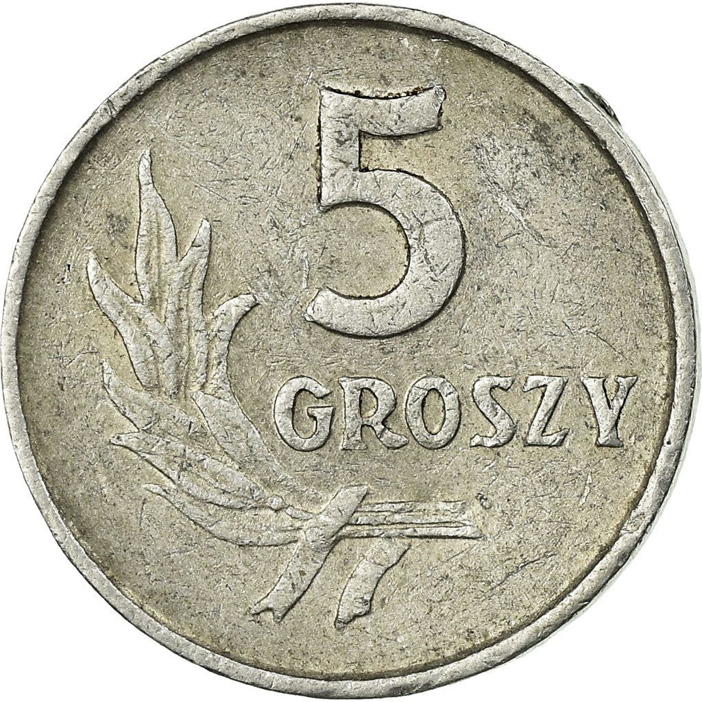 Poland | 5 Groszy | Eagle | KMA46 | 1958 - 1972