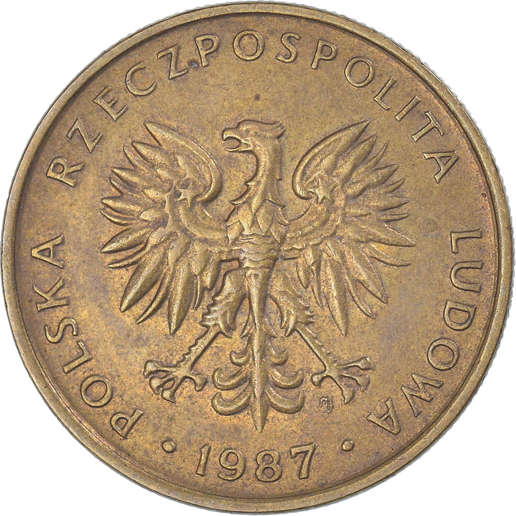 Poland | 5 Złotych Coin | Eagle | KM81.2 | 1986 - 1988