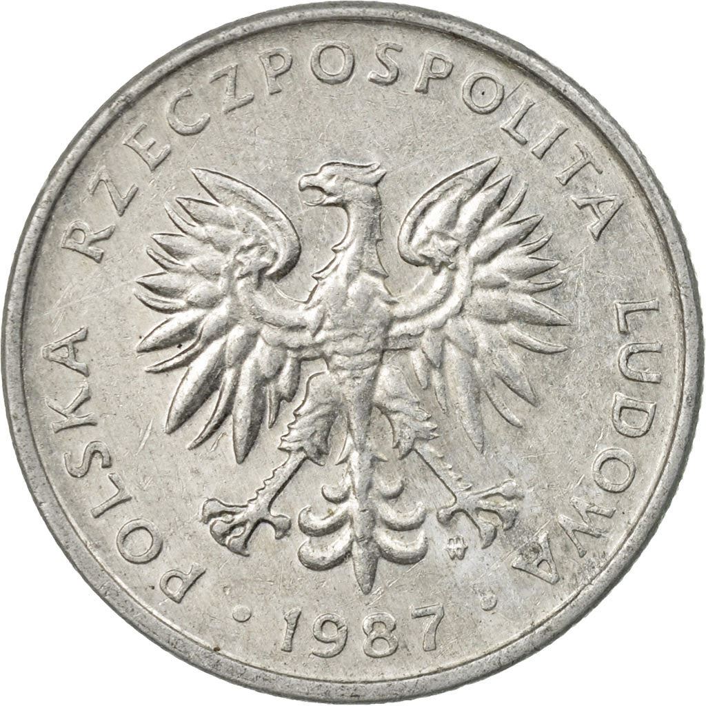 Poland | 50 Groszy Coin | Eagle | KM48.2 | 1986 - 1987