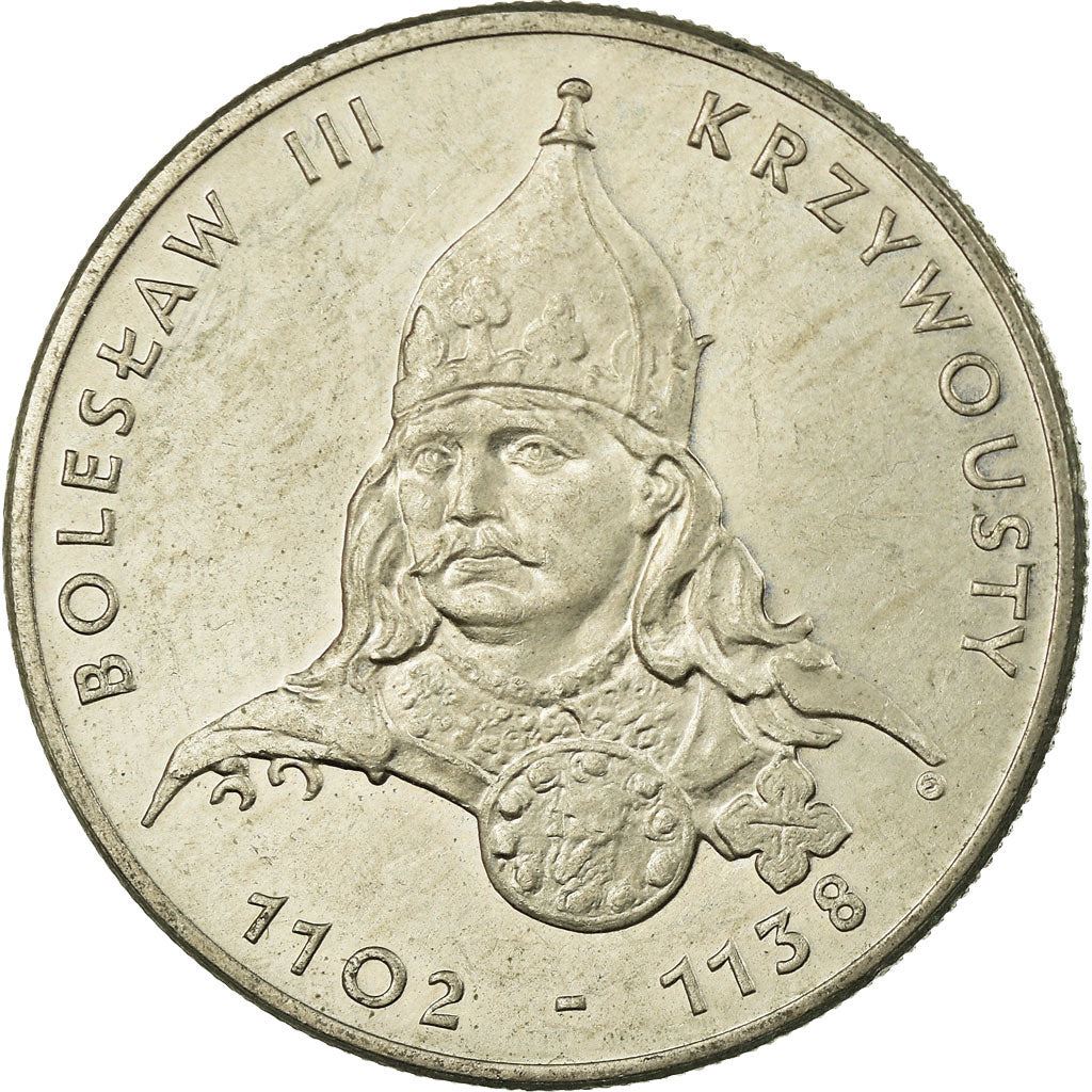 Poland | 50 Złotych Coin | Bolesław III Krzywousty | Eagle | KM133 | 1982