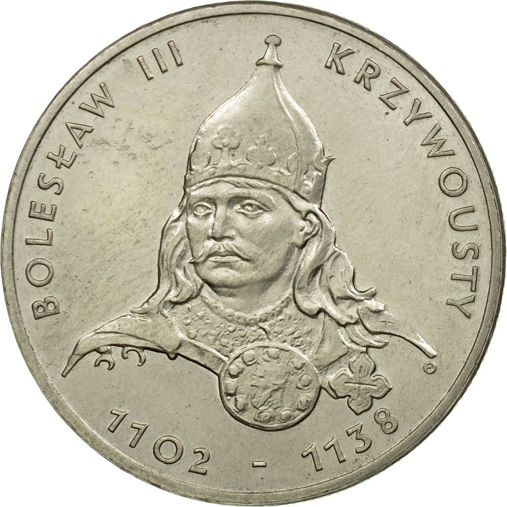 Poland | 50 Złotych Coin | Bolesław III Krzywousty | Eagle | KM133 | 1982