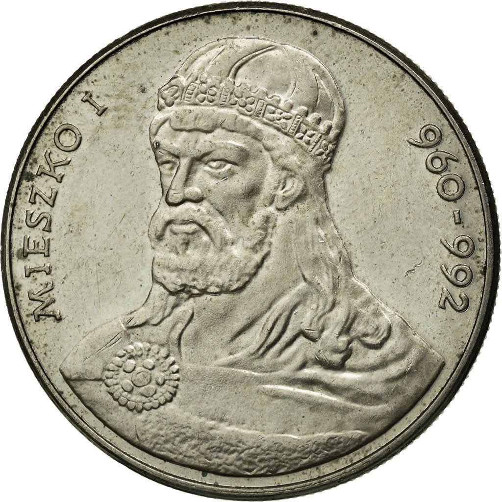 Poland | 50 Złotych Coin | Duke Mieszko I | Eagle | KM100 | 1979