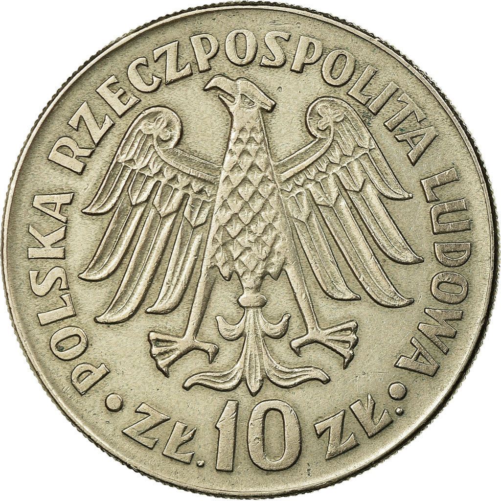 Polish | 10 Zlotych | Kazimierz Wielki | Eagle | Poland | 1964