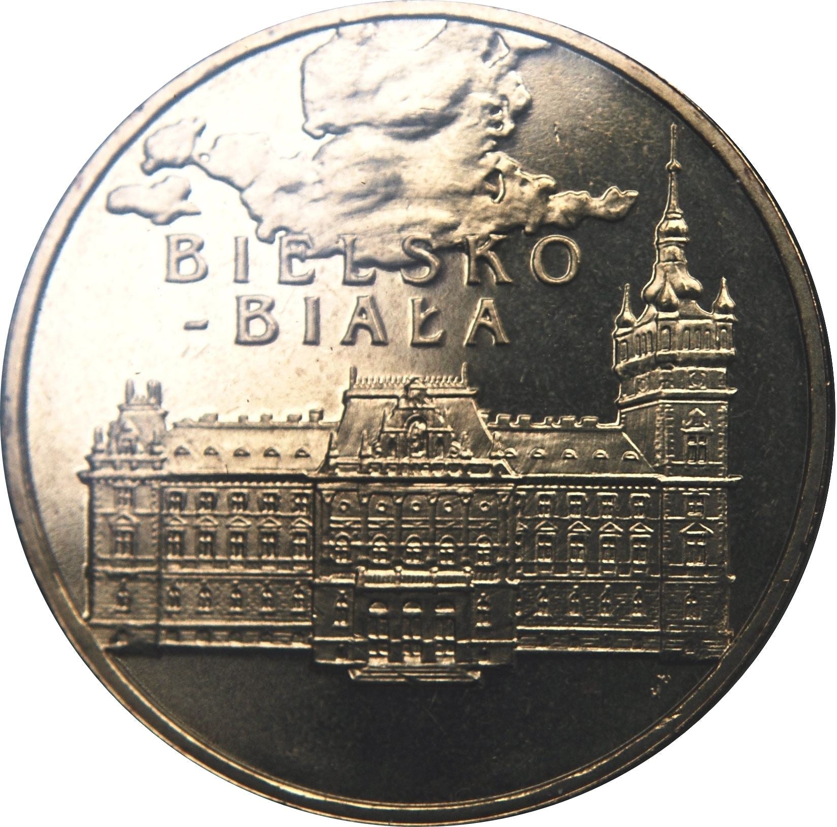 Polish 2 Zlote Coin | Bielsko Biala | Eagle | Poland | 2008