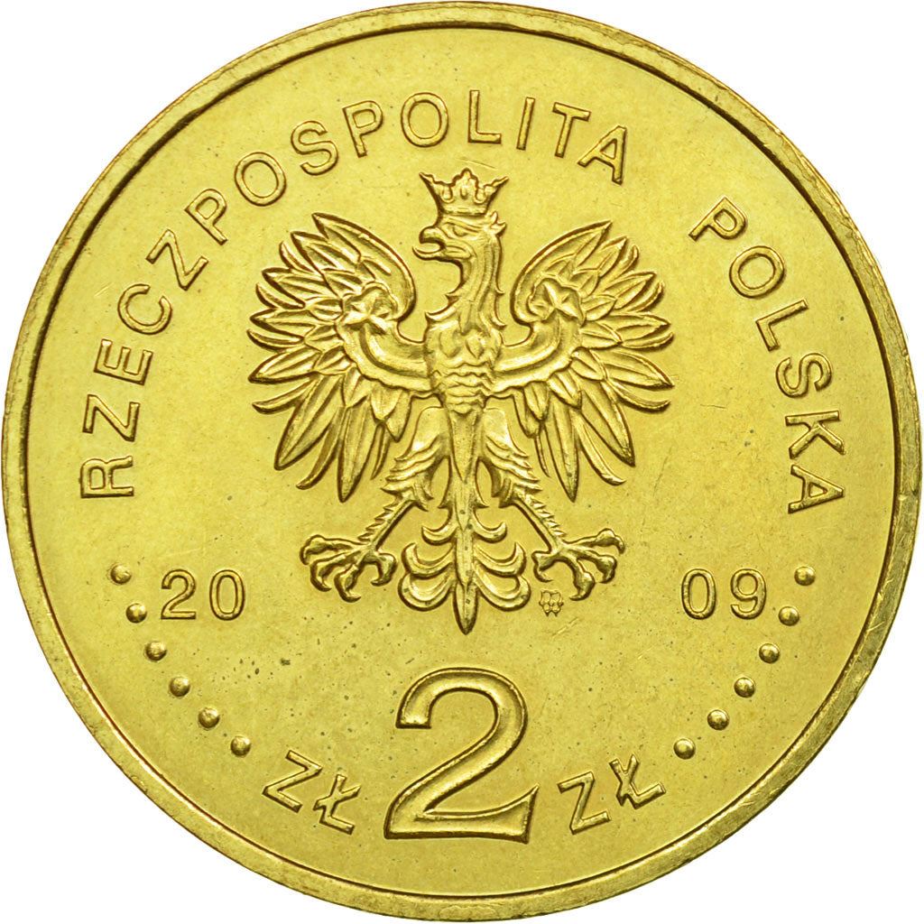 Polish 2 Zlote Coin | Husarz Knight | Horse | Eagle | Poland | 2009