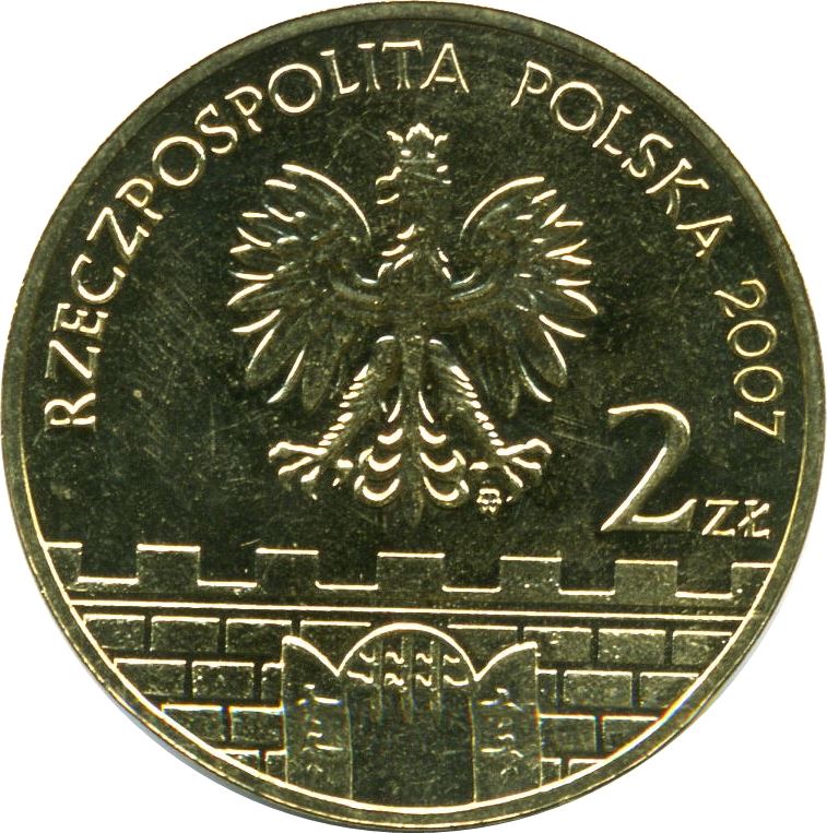 Polish 2 Zlote Coin | Raciborz | Eagle | Poland | 2007