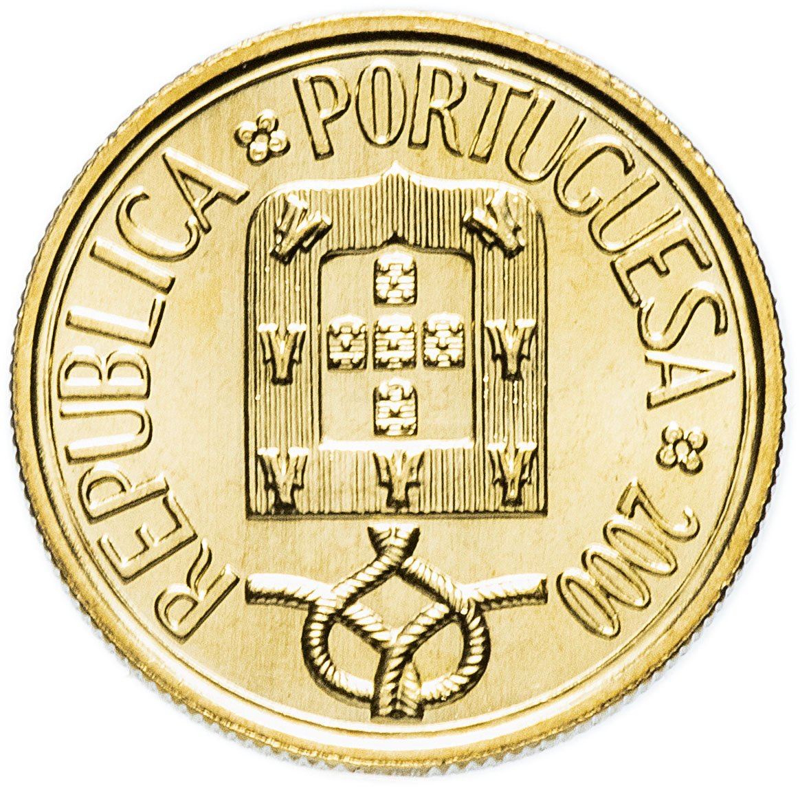 Portugal 1 Escudo Coin | Stained Glass Window | KM631 | 1986 - 2001