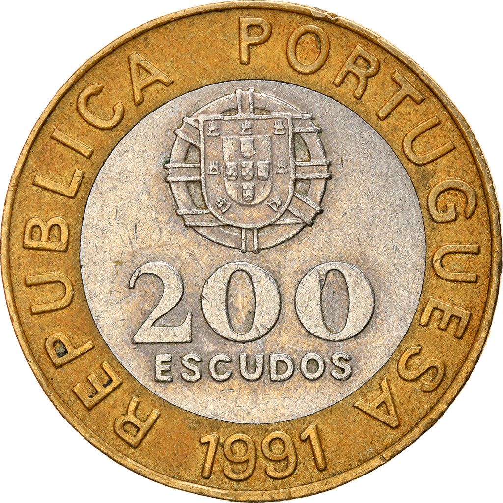 Portugal Coin Portuguese 200 Escudos | Garcia de Orta | KM655 | 1991 - 2001