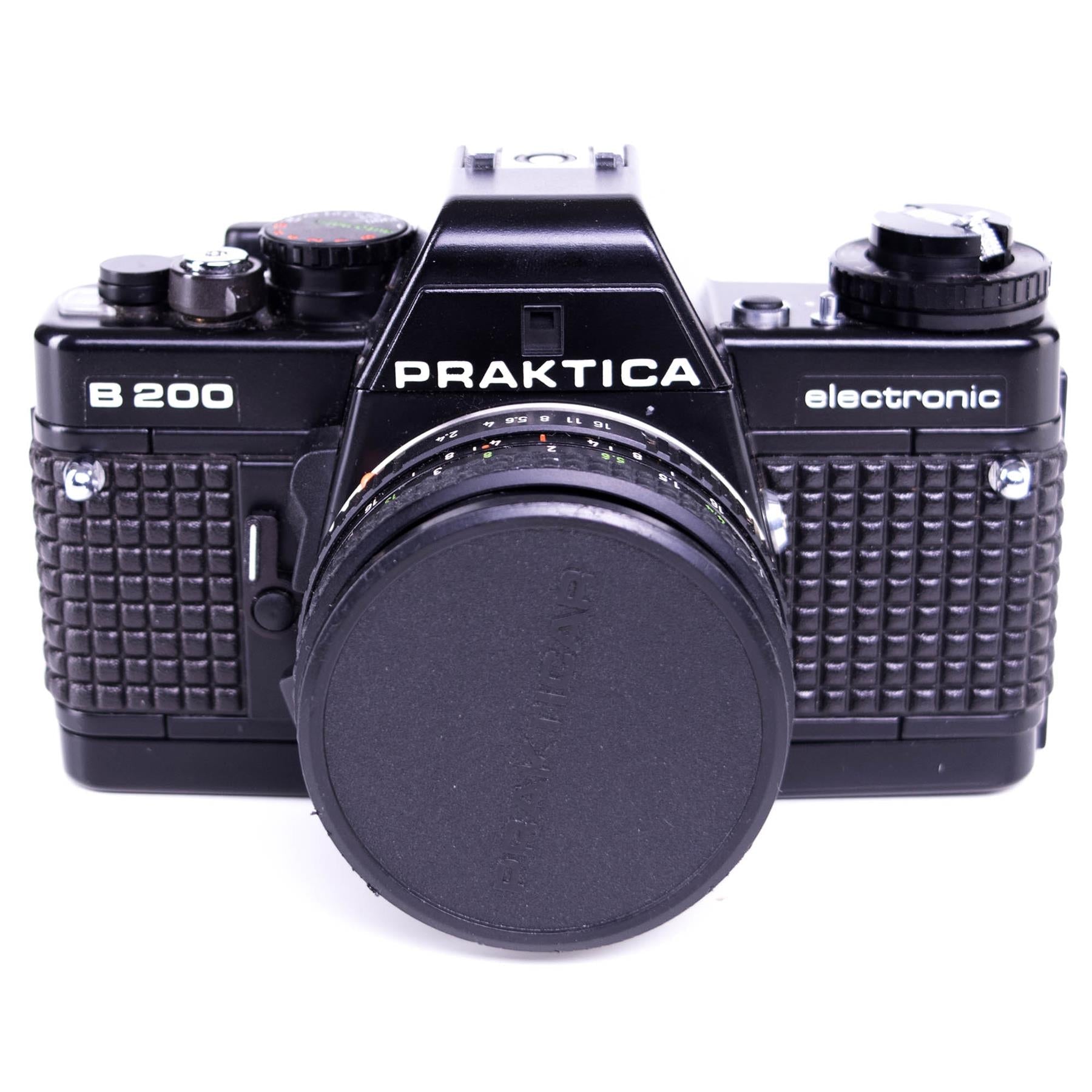 Praktica B200 Camera | Pentacon 50mm f2.4 lens | Black | Germany | 1979 - 1982