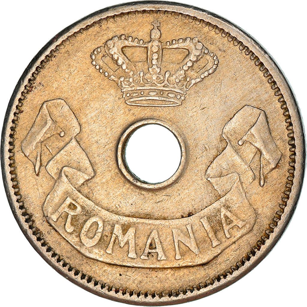 Romania | 5 Bani Coin | King Carol I | Crown | KM31 | 1905 - 1906