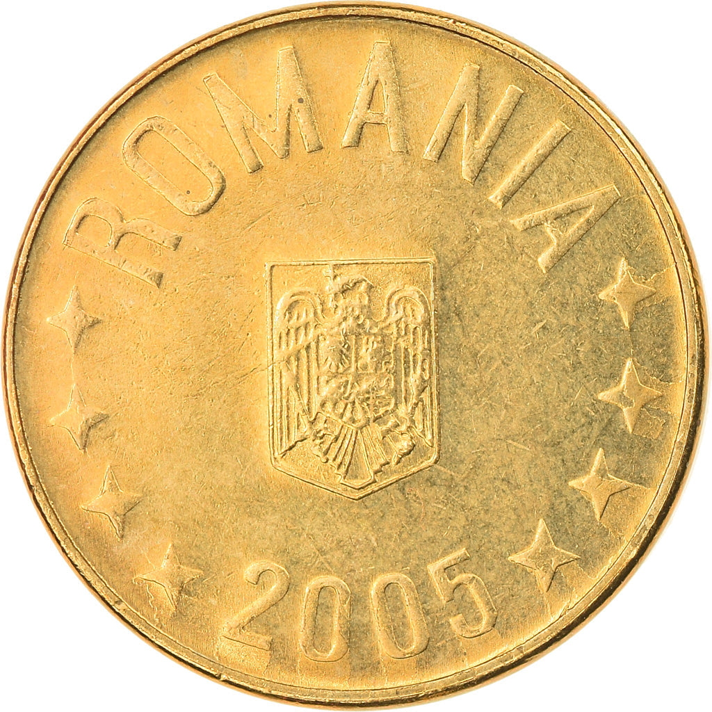 Romania Coin | 1 Ban | Eagle | KM189 | 2005 - 2017