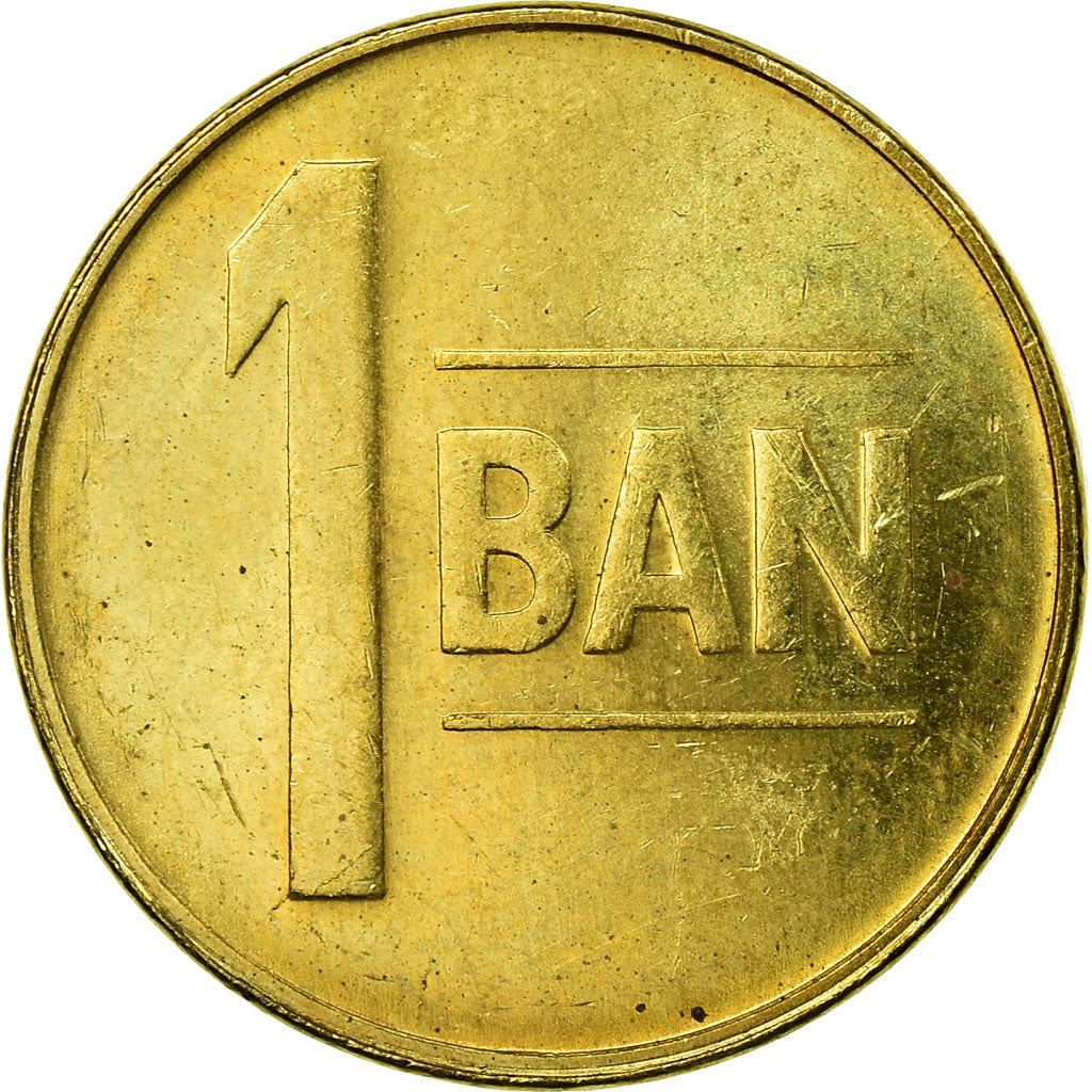 Romania Coin | 1 Ban | Eagle | KM189 | 2005 - 2017