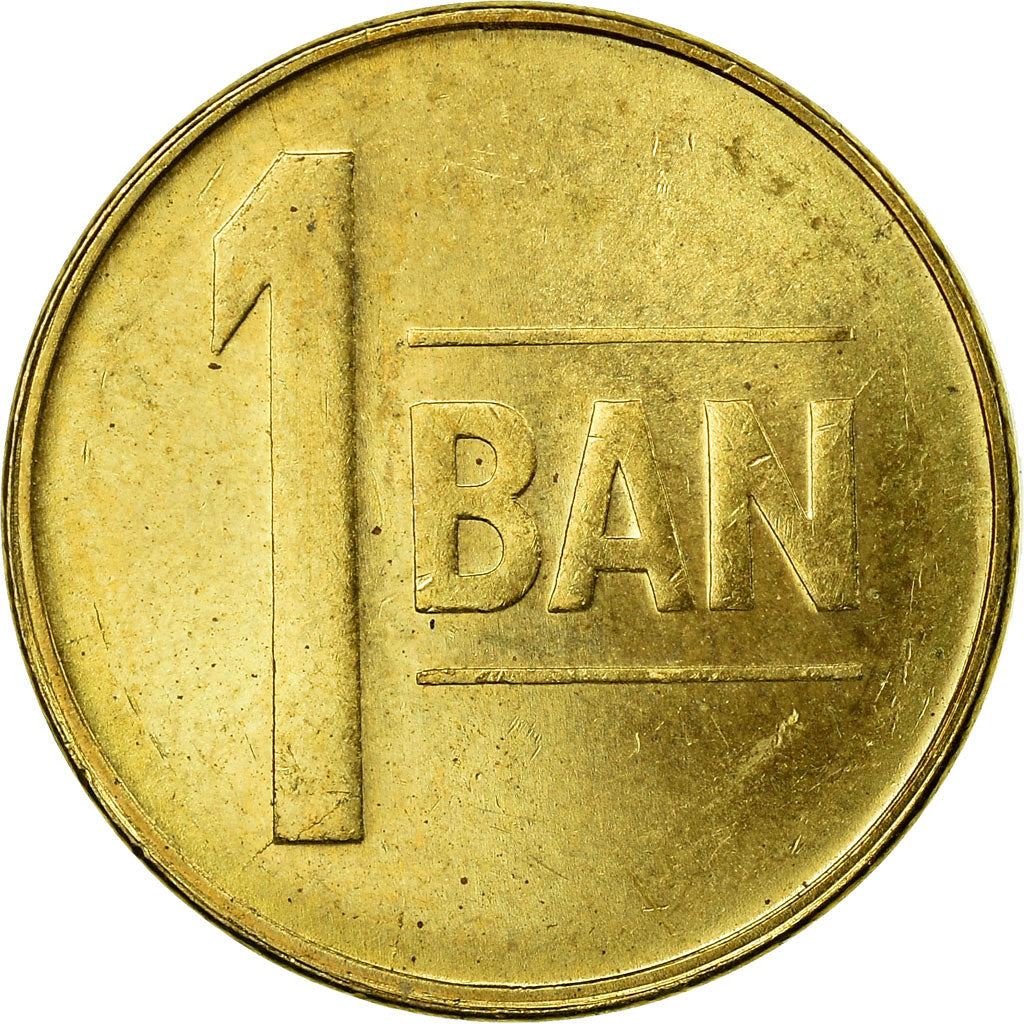 Romania Coin | 1 Ban | Eagle | KM189 | 2005 - 2017