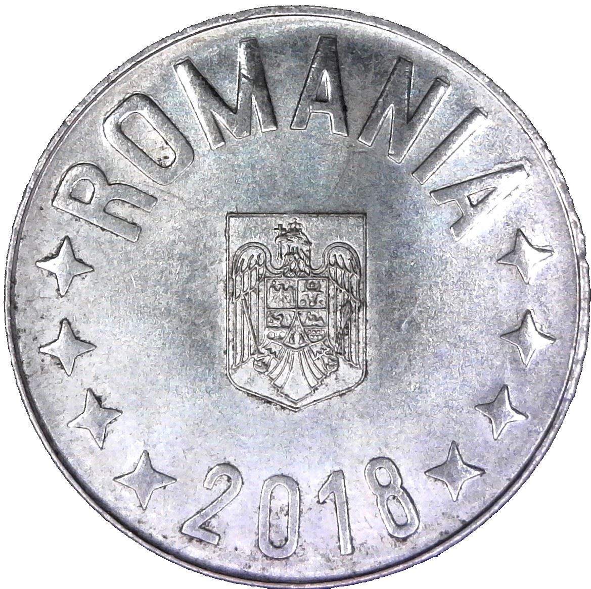 Romania Coin | 10 Bani | Eagle | Crown | 2018 - 2021