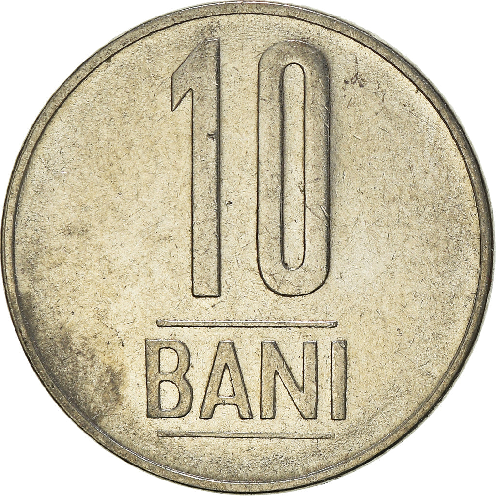 Romania Coin | 10 Bani | Eagle | Crown | KM191 | 2005 - 2017