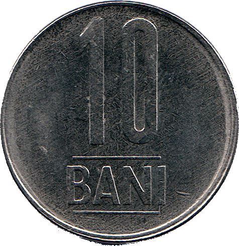 Romania Coin | 10 Bani | Eagle | Crown | KM191 | 2005 - 2017