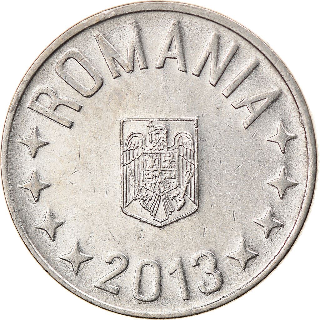 Romania Coin | 10 Bani | Eagle | Crown | KM191 | 2005 - 2017