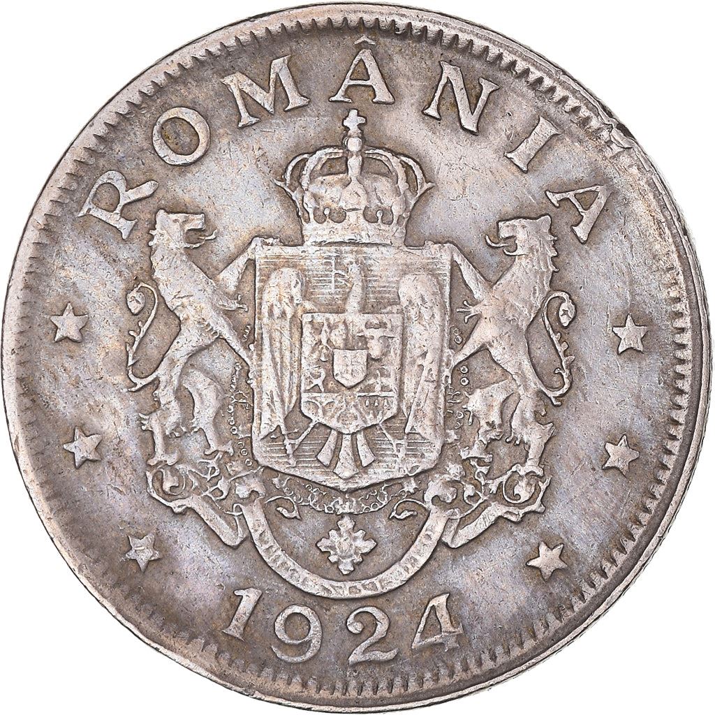 Romania Coin | 2 Lei | Ferdinand I | KM47 | 1924