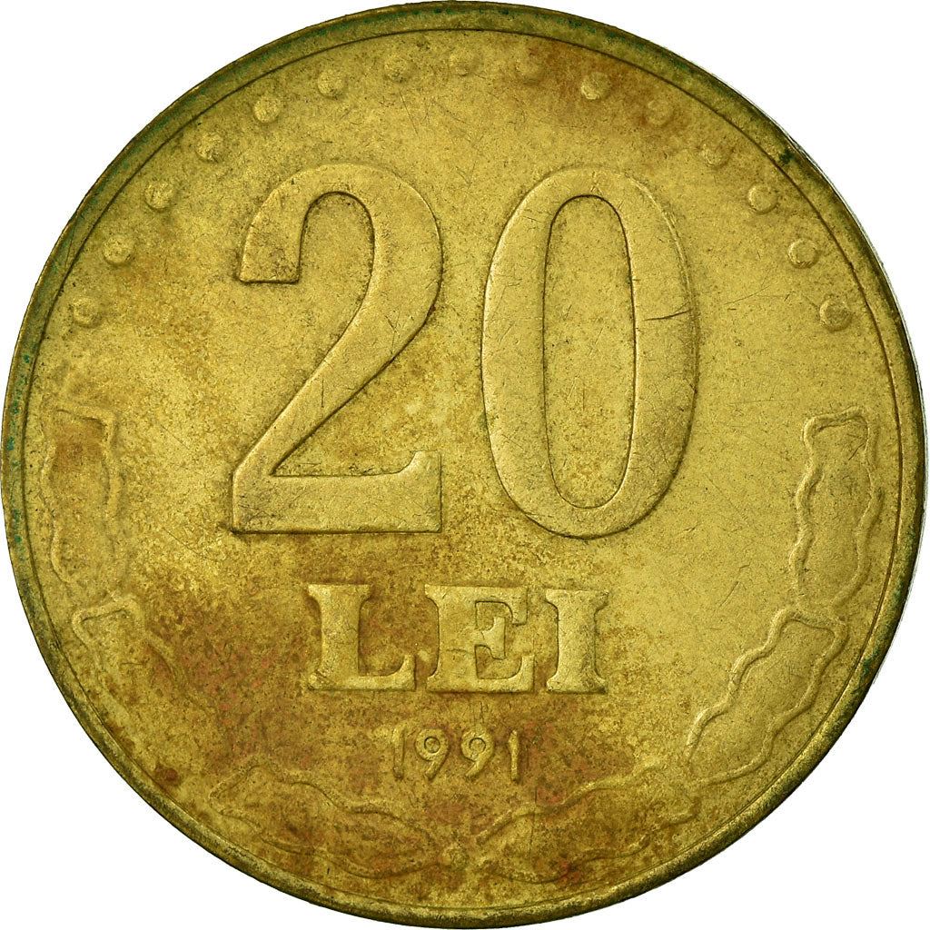 Romania Coin | 20 Lei | Stephen The Great | KM109 | 1991 - 2003