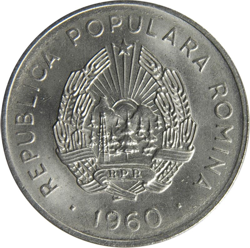 Romania Coin | 25 Bani | Tractor | KM88 | 1960