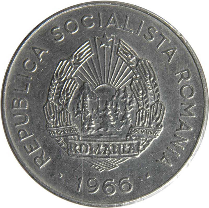 Romania Coin | 25 Bani | Tractor | KM94 | 1966