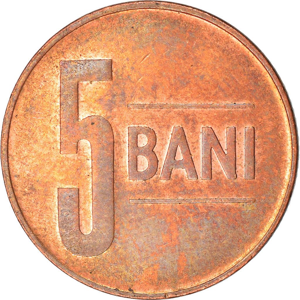 Romania Coin | 5 Bani | Eagle | KM190 | 2005 - 2017