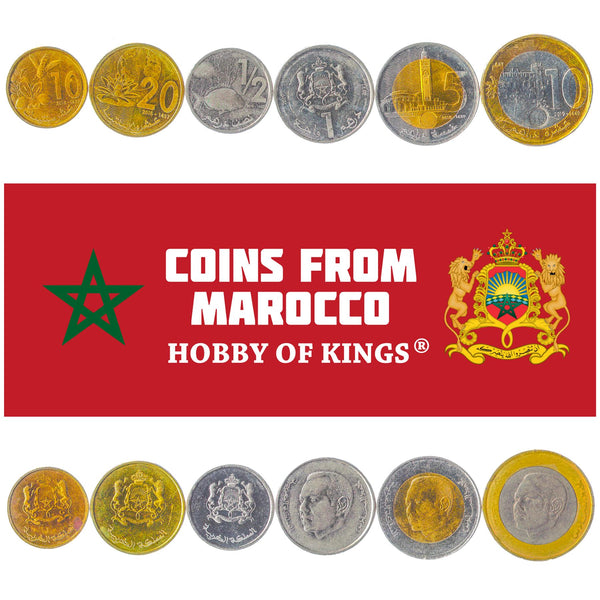 Moroccan coin collection