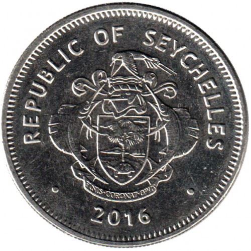 Seychelles | 1 Rupee Coin | Butterfly | Km:180 | 2016 - 2022